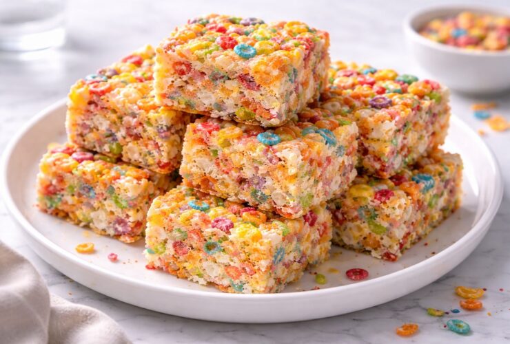 Fruity Pebbles Rice Crispy Treats Recipe