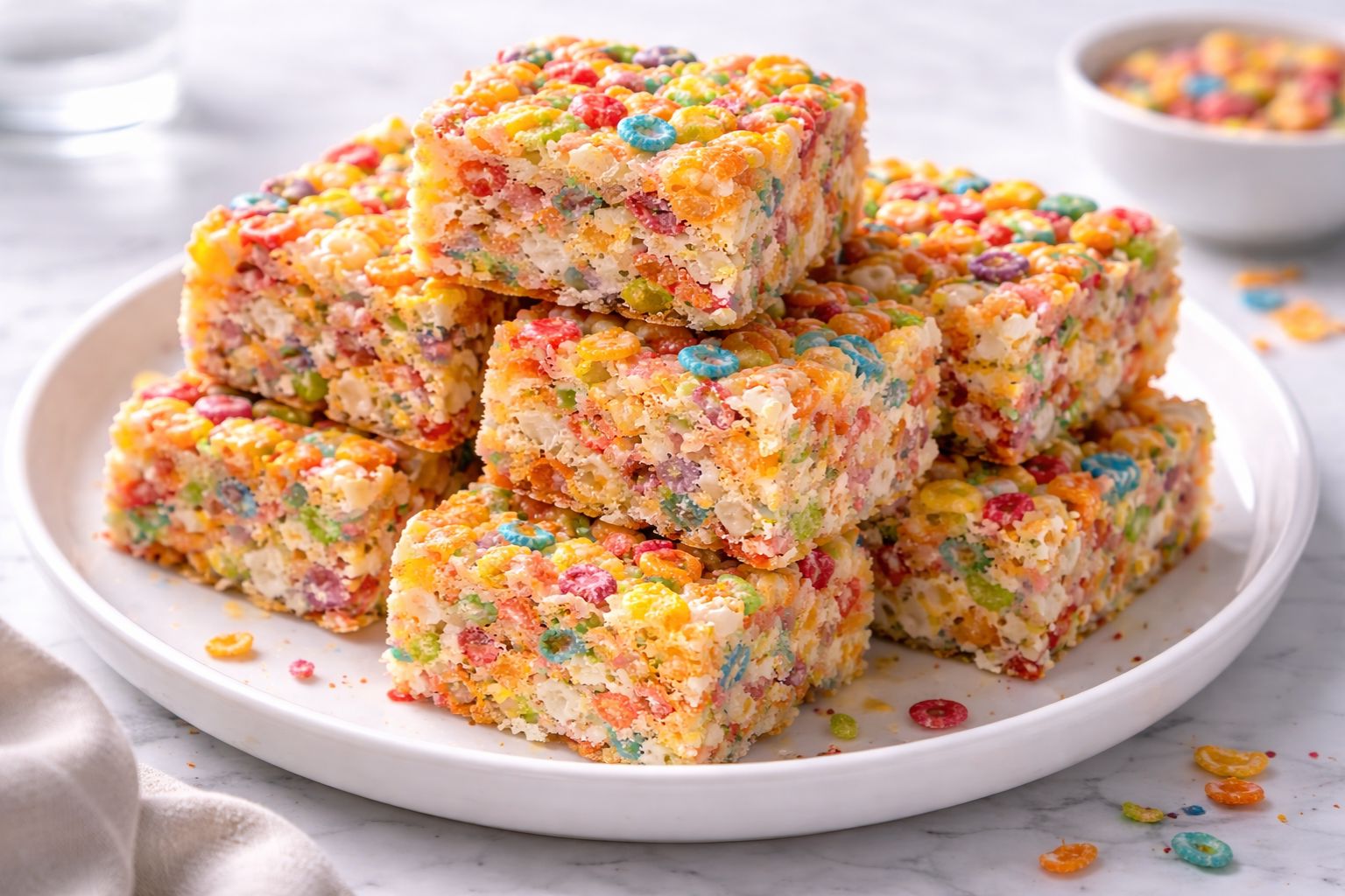 Fruity Pebbles Rice Crispy Treats Recipe
