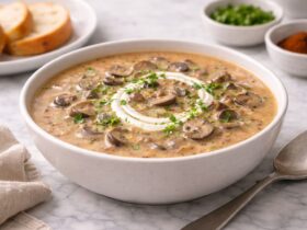 Hungarian Mushroom Soup Recipe