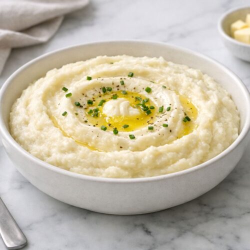 Instant Pot Cauliflower Mashed Potatoes
