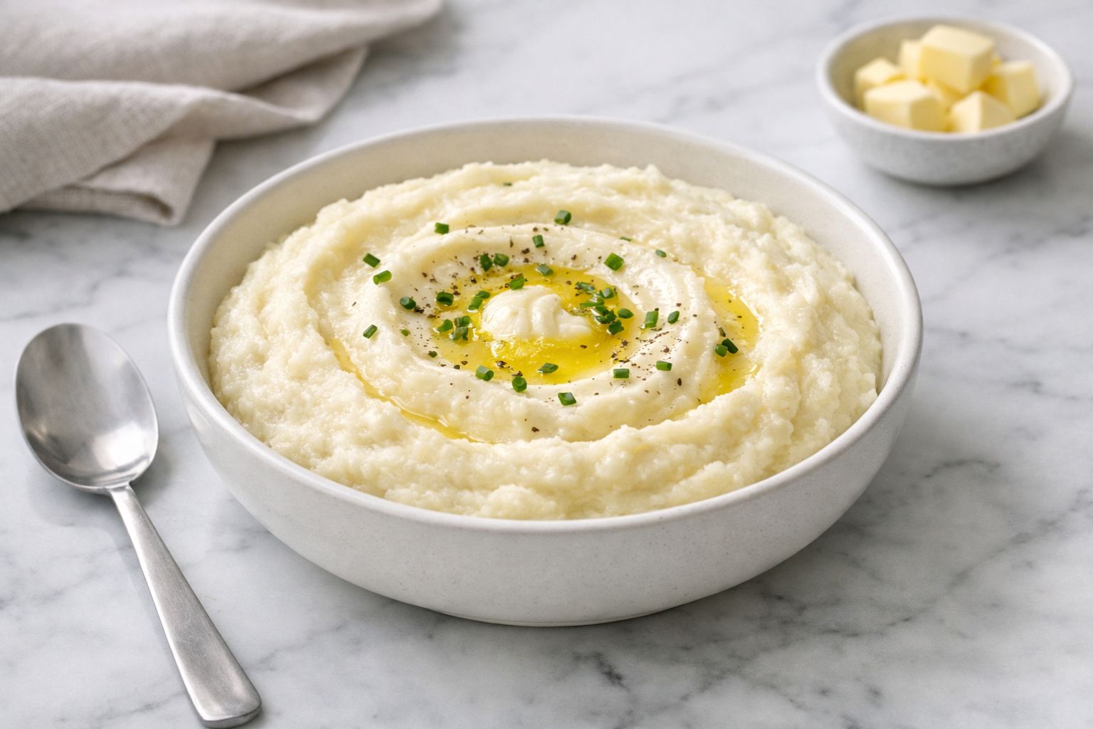 Instant Pot Cauliflower Mashed Potatoes