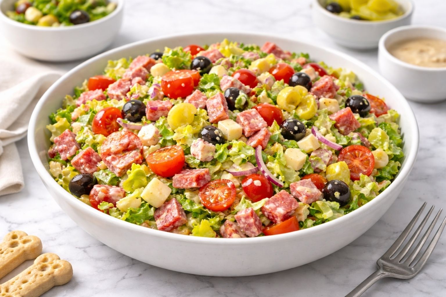 Italian Grinder Chopped Salad Recipe