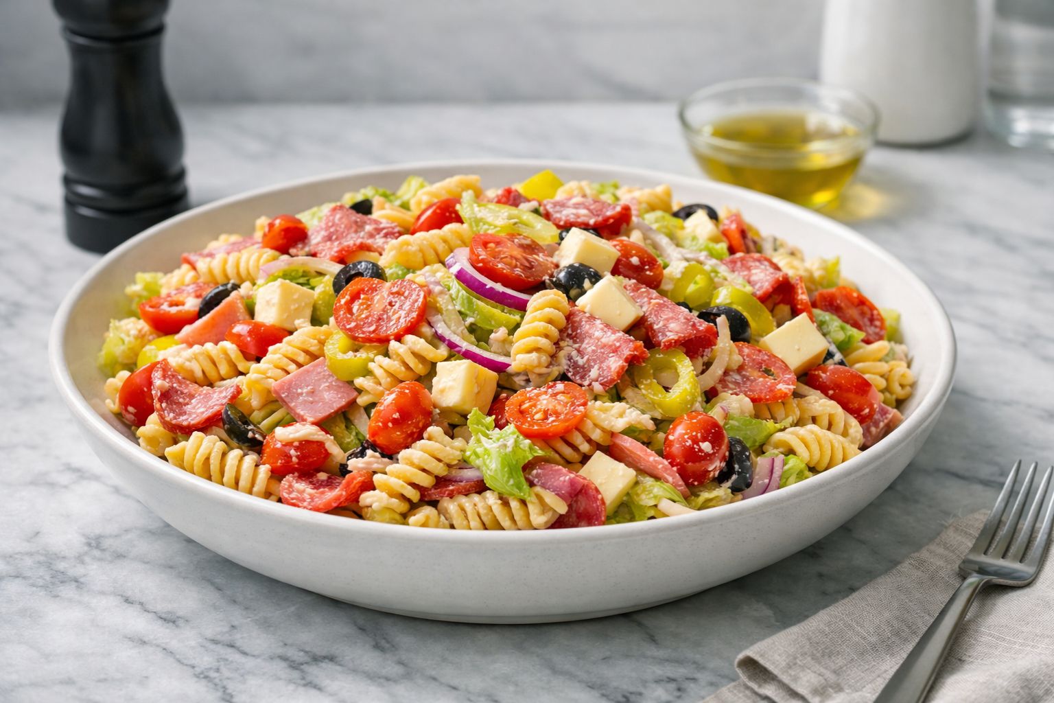 Italian Grinder Pasta Salad Recipe