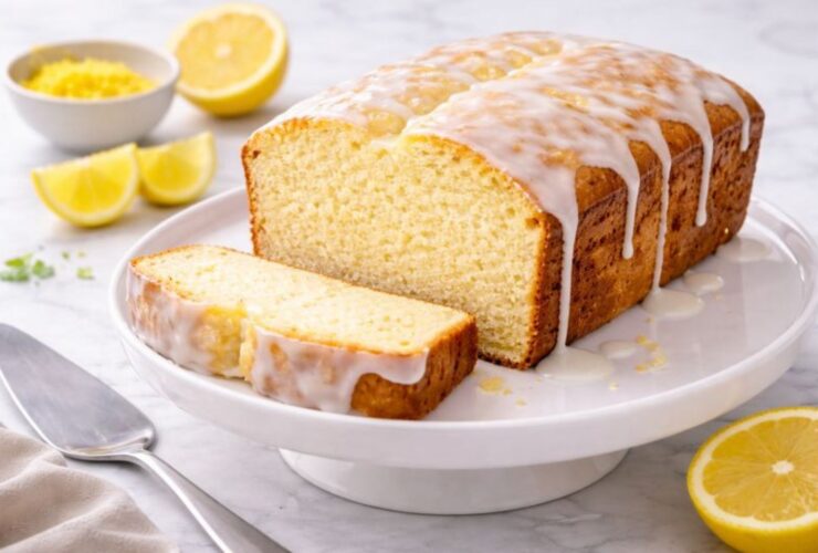 Lemon Cream Cheese Pound Cake Recipe