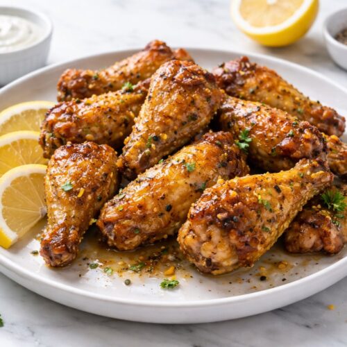 Lemon Pepper Chicken Wings Recipe
