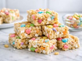 Lucky Charms Rice Crispy Treats