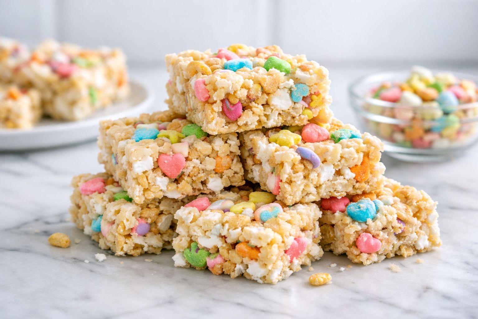 Lucky Charms Rice Crispy Treats