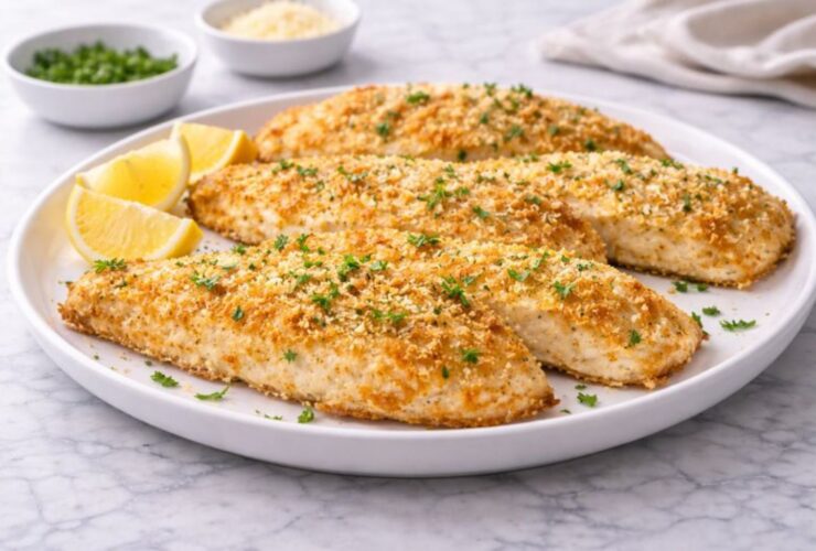 Parmesan Crusted Tilapia Recipe