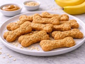 Peanut Butter Banana Dog Treats Recipe