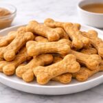 Peanut Butter Chicken Broth Dog Treats