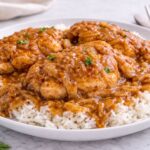 Smothered Chicken And Rice Recipe