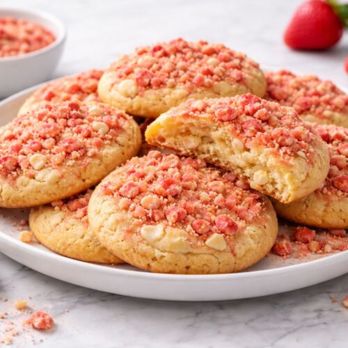 Strawberry Crunch Cookies Recipe