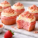 Strawberry Crunch Cupcakes Recipe