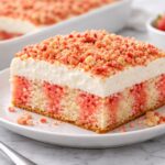 Strawberry Crunch Poke Cake Recipe