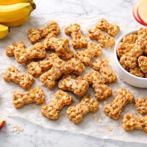 Apple and Banana Dog Treats
