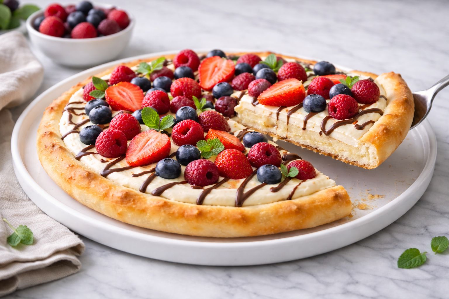 Bavarian Cream Pizza Recipe