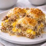 Biscuits And Gravy Breakfast Casserole