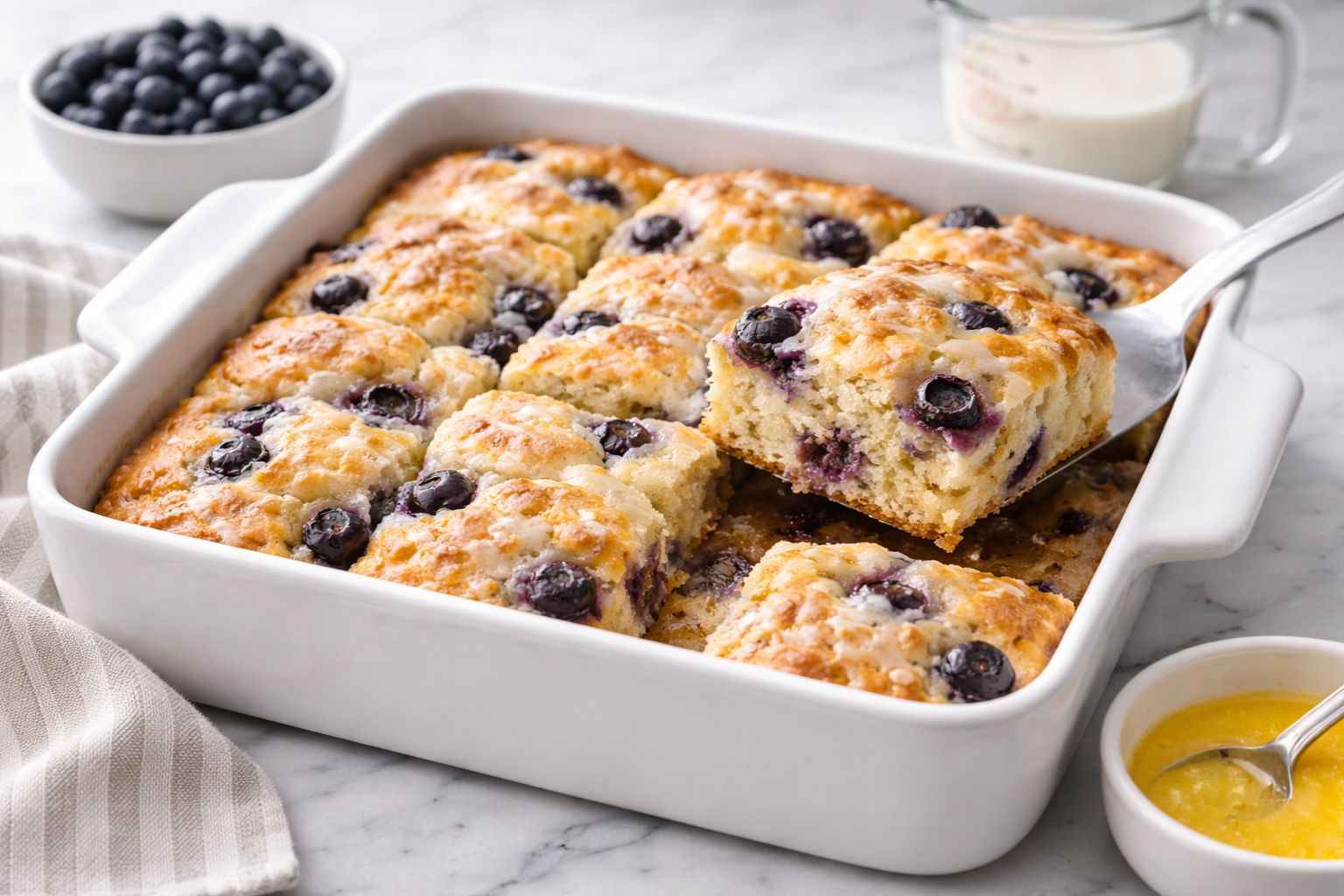 Blueberry Butter Swim Biscuits Recipe