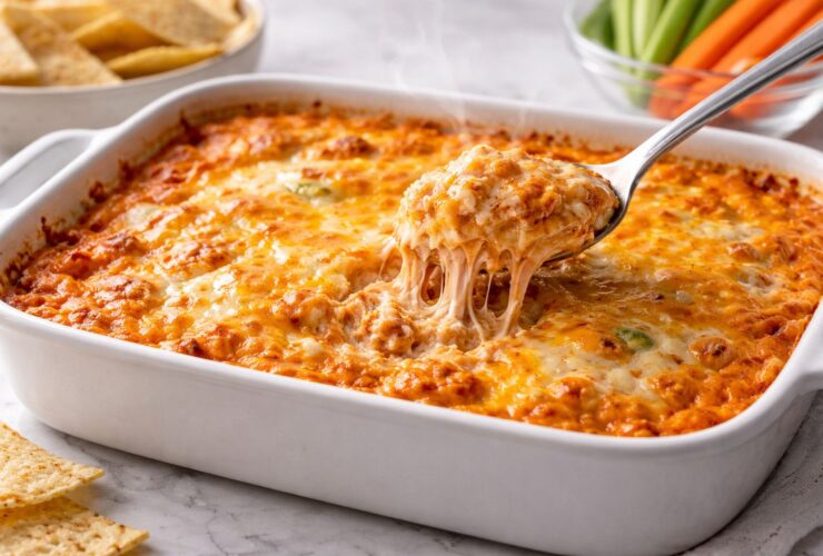 Buffalo Chicken Dip Bombshell