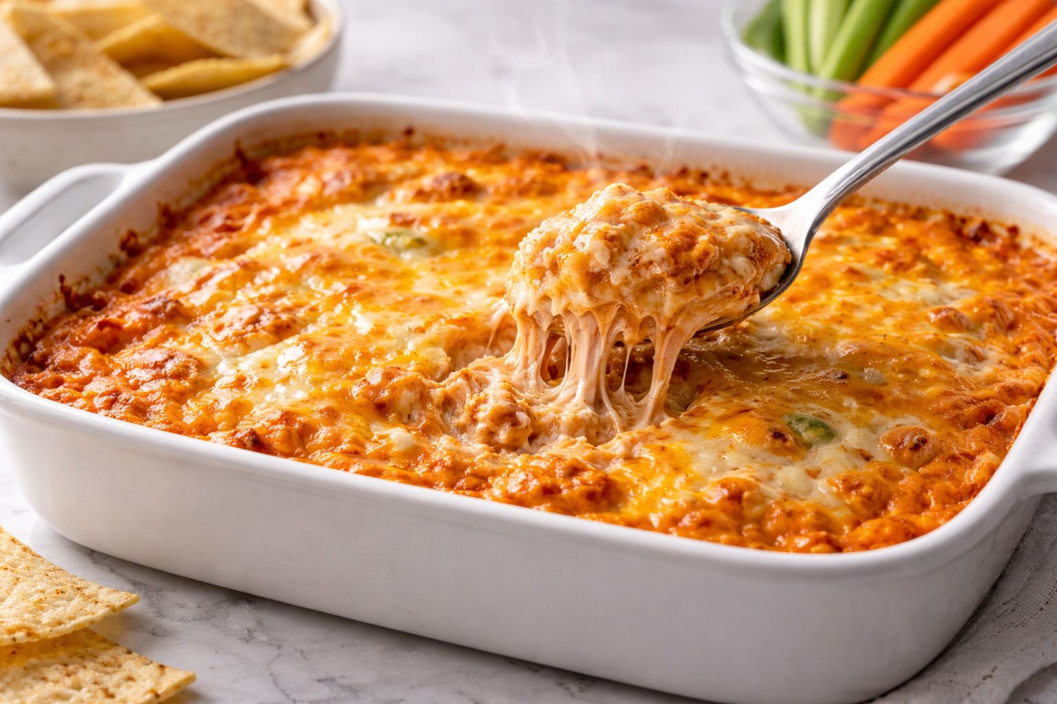 Buffalo Chicken Dip Bombshell