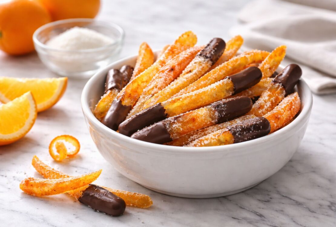 Candied Orange Peel Recipe