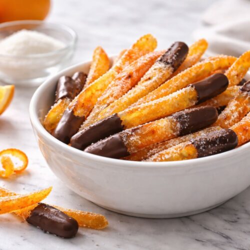 Candied Orange Peel Recipe