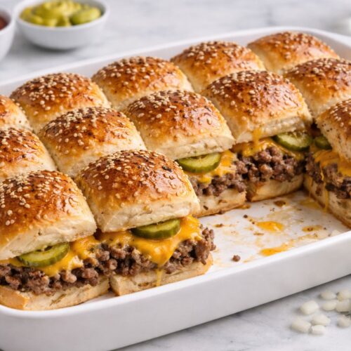 Cheeseburger Sliders Recipe