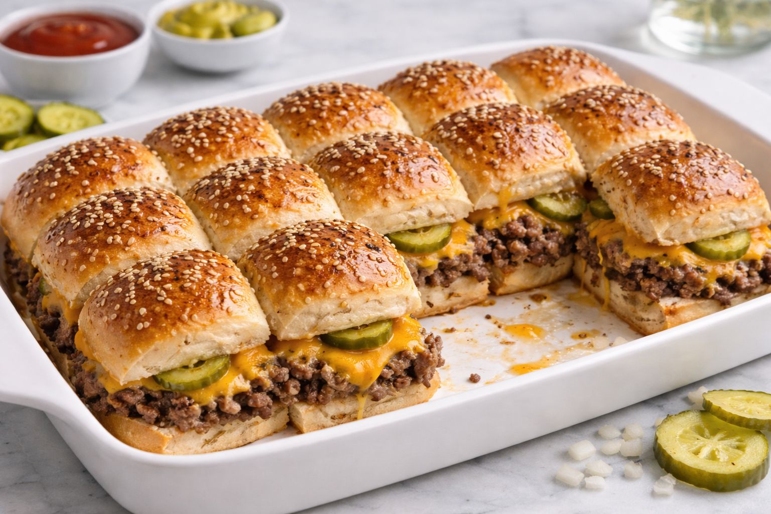 Cheeseburger Sliders Recipe