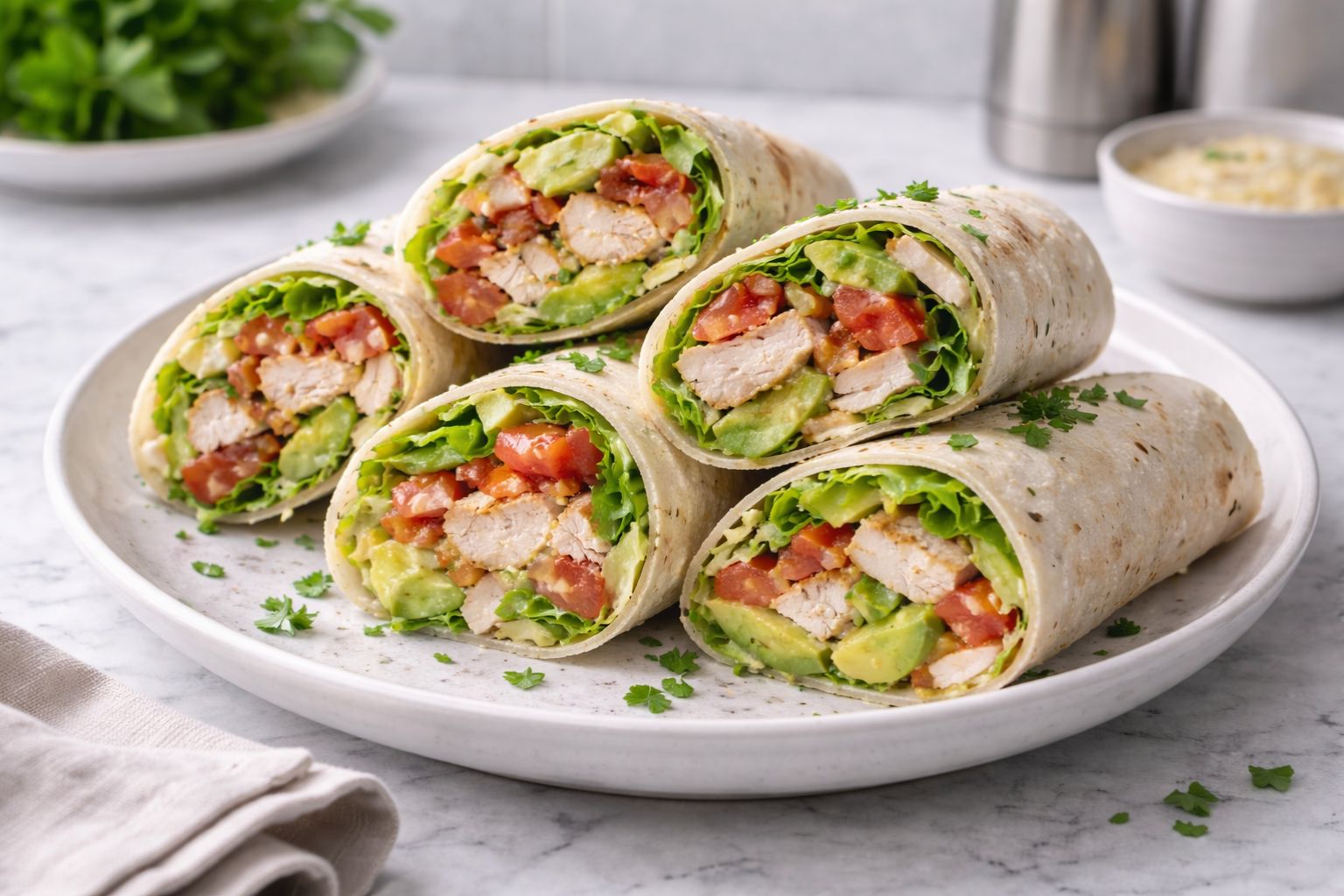 Chicken Avocado Wrap Recipe