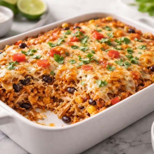 Chicken Burrito Casserole Recipe