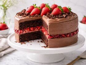 Chocolate Strawberry Cake Recipe