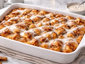Cinnamon Roll French Toast Casserole