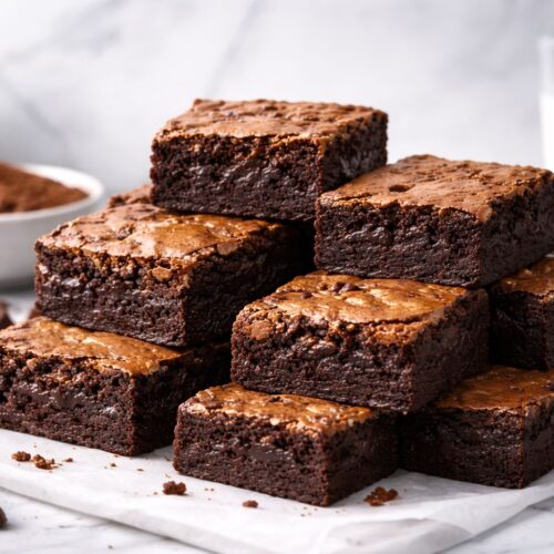 Cocoa Fudge Brownies Recipe