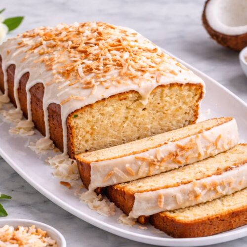 Coconut Cream Cheese Pound Cake Recipe