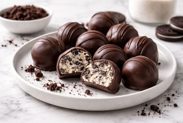 Cream Cheese Oreo Protein Balls