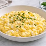 Creamy Cottage Cheese Scrambled Eggs