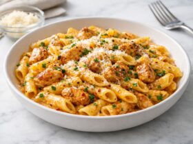 Creamy Cowboy Butter Chicken Pasta