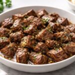Crock Pot Garlic Butter Steak Bites