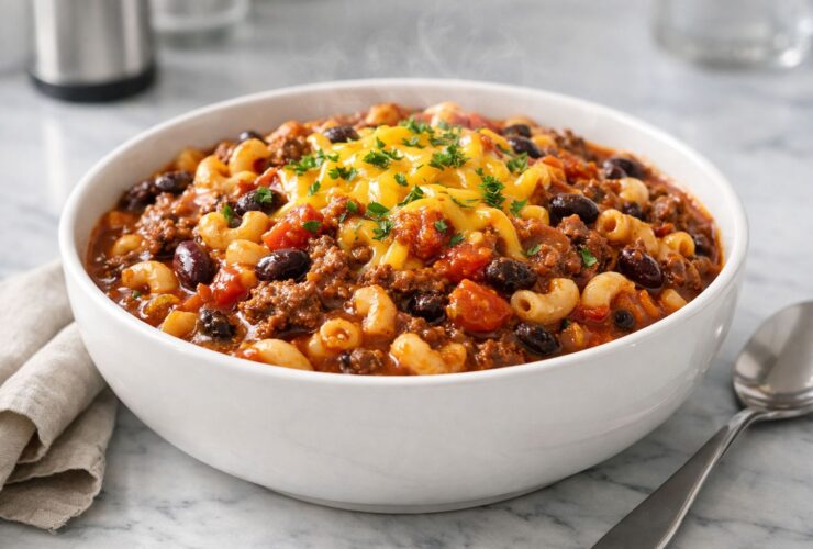 Crockpot Chilli Mac Recipe