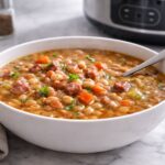Crockpot Ham and Bean Soup