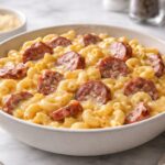 Crockpot Mac and Cheese With Kielbasa