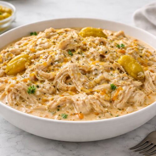 Crockpot Mississippi Mud Chicken