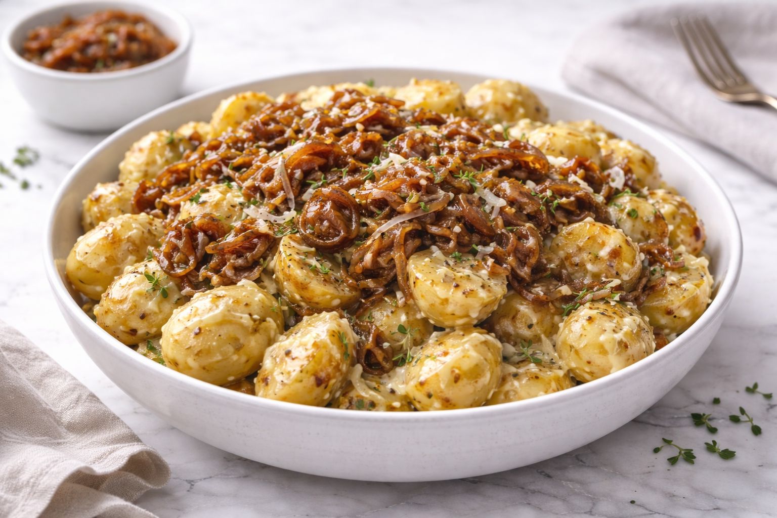 French Onion Potato Salad Recipe