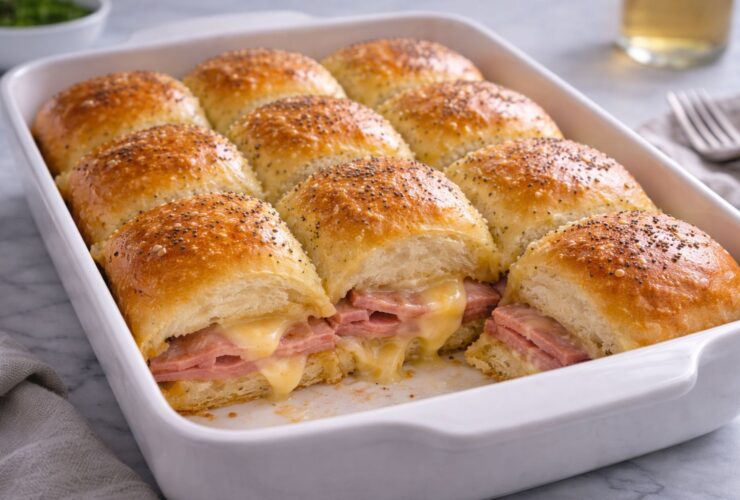Ham and Cheese Hawaiian Rolls Recipe