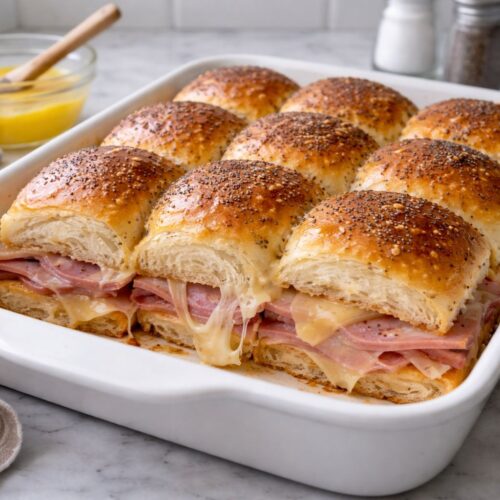 Ham and Cheese Sliders Recipe