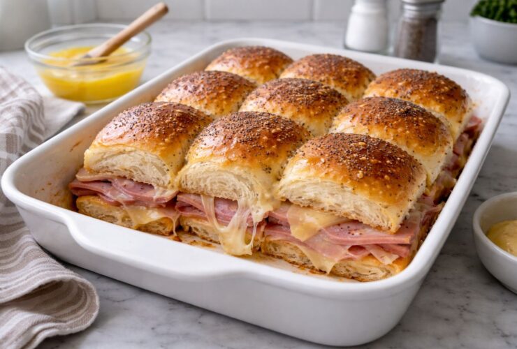 Ham and Cheese Sliders Recipe