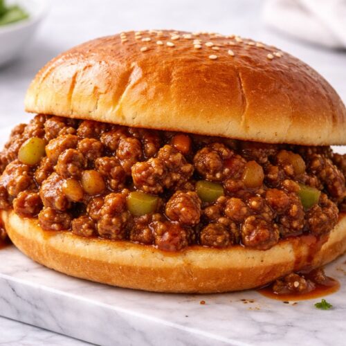 Homemade Sloppy Joe Recipe