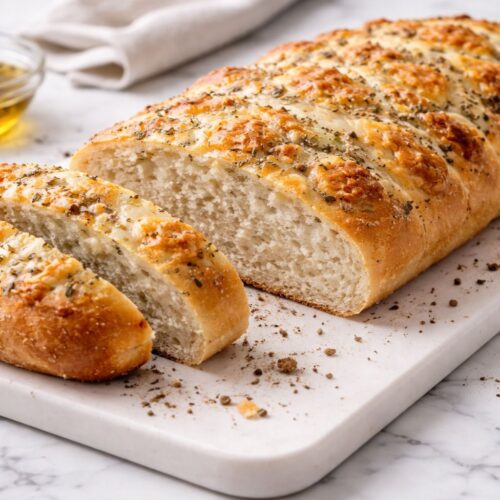 Italian Herbs and Cheese Bread