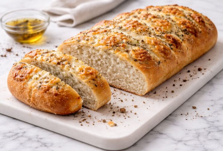 Italian Herbs and Cheese Bread