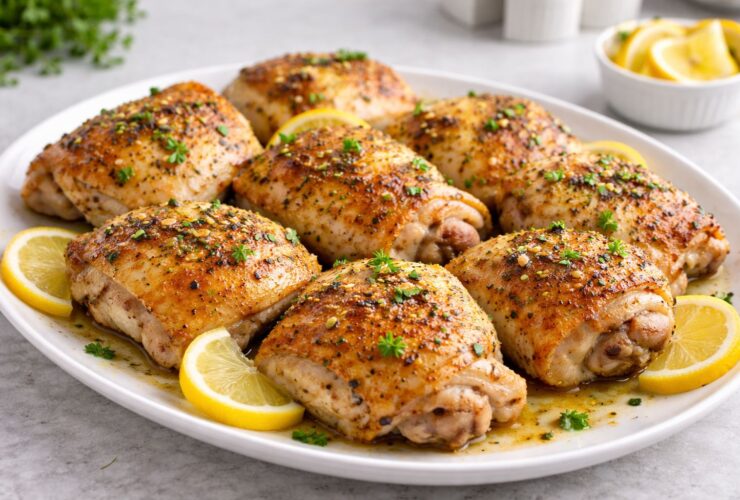 Lemon Pepper Chicken Thighs Recipe